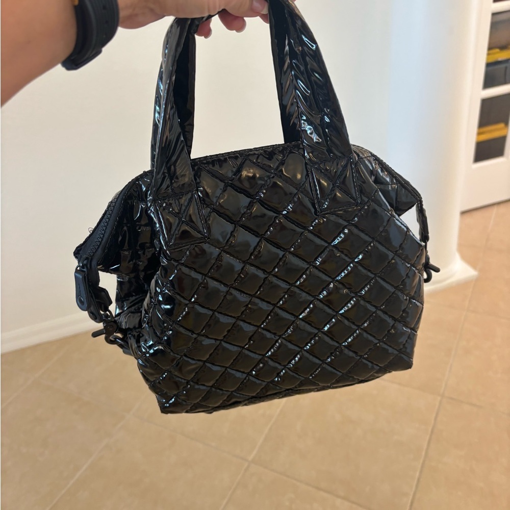 Black Quilted Women's Handbag
